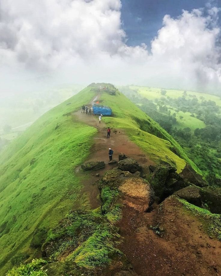 Panoramic mountain views in Vagamon